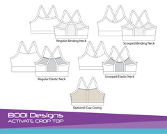 PDF Pattern: Activate Crop Top