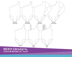 PDF Pattern: Asymmetrical Suit