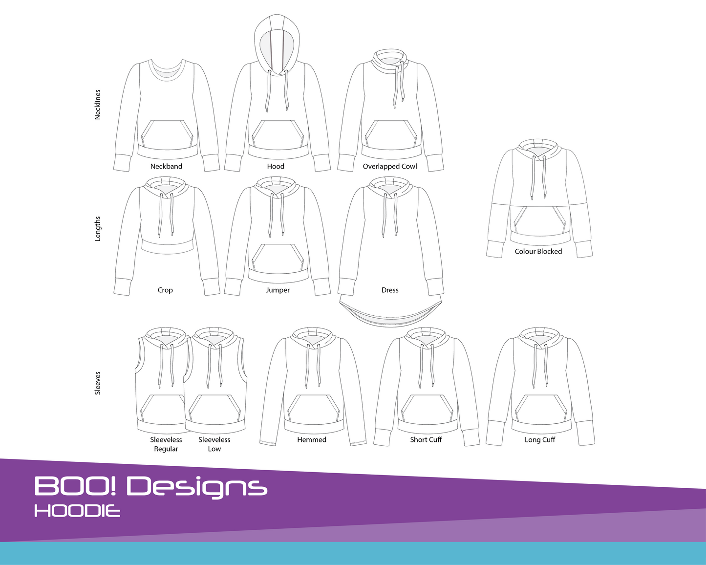 PDF Pattern: Hoodie PDF Pattern