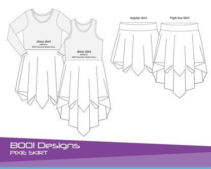 PDF Pattern: Pixie Skirt PDF Pattern