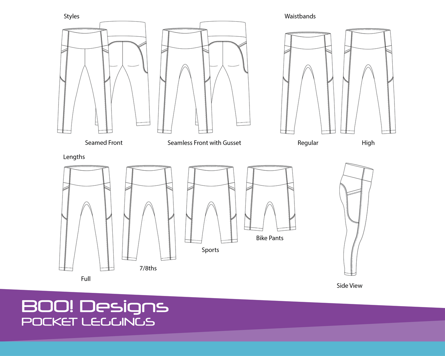 PDF Pattern: Pocket Leggings PDF Pattern