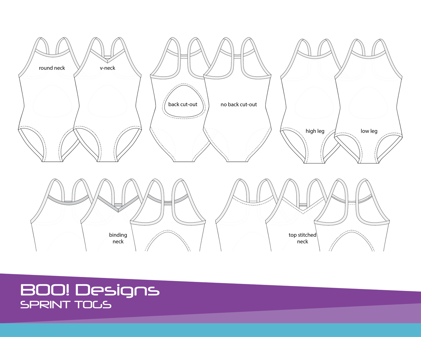 PDF Pattern: Sprint Togs