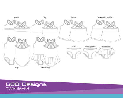 PDF Pattern: Twin Swim PDF Pattern