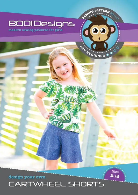 PDF Pattern: Cartwheel Shorts PDF Pattern