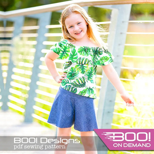 PDF Pattern: Cartwheel Shorts PDF Pattern