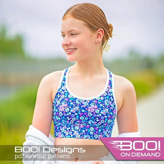 PDF Pattern: Firebird Crop Top PDF Pattern