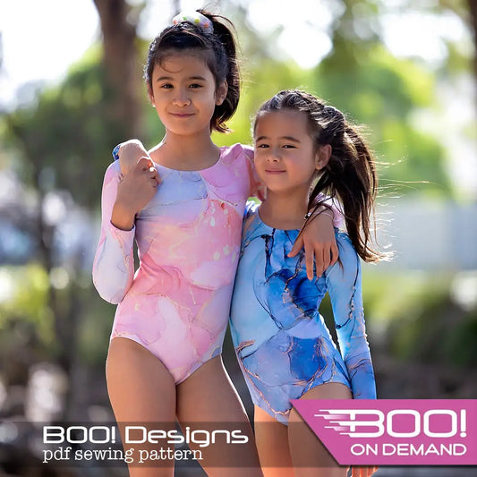 PDF Pattern: Sleeved Leotard PDF Pattern