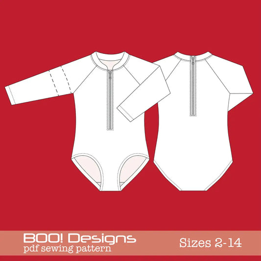 PDF Pattern: Sleeved Zip Suit PDF Pattern