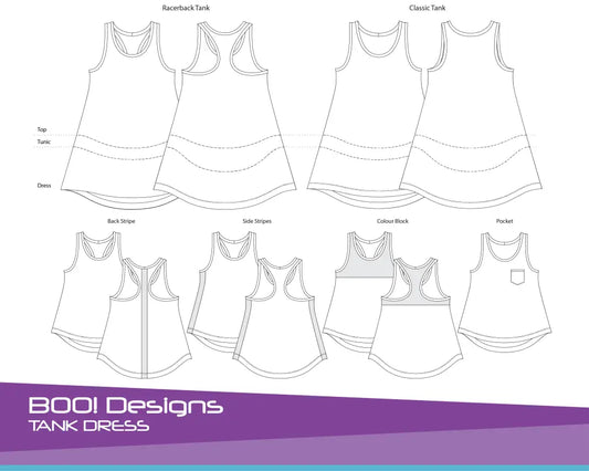 PDF Pattern: Tank Dress PDF Pattern