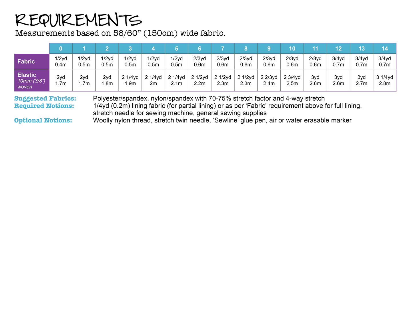 PDF Pattern: Embrace Togs PDF Pattern