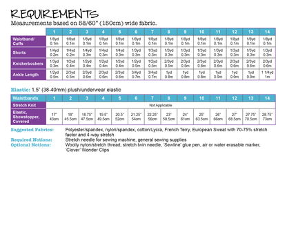 PDF Pattern: Phoenix Pants PDF Pattern