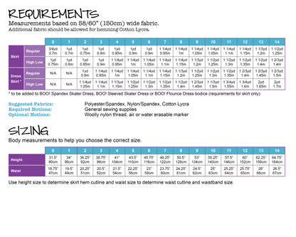 PDF Pattern: Pixie Skirt PDF Pattern