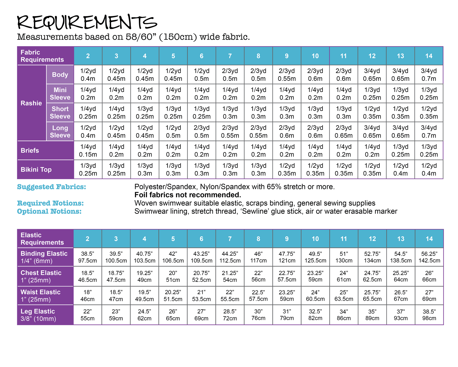 PDF Pattern: Tweenie Bikini PDF Pattern