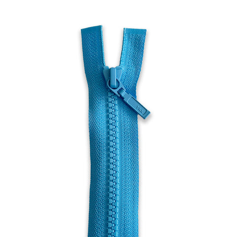 YKK Chunky Zip Separating Aqua 298 - 30cm