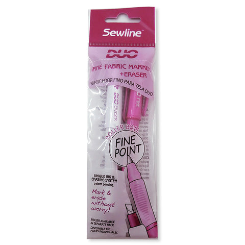 Sewline Duo Marker and Eraser Fine Point