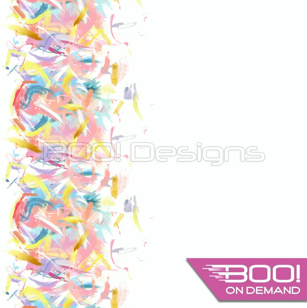 Spandex Abstract Coral FULL Fabric