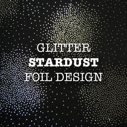 Spandex Action Painting Black Fabric