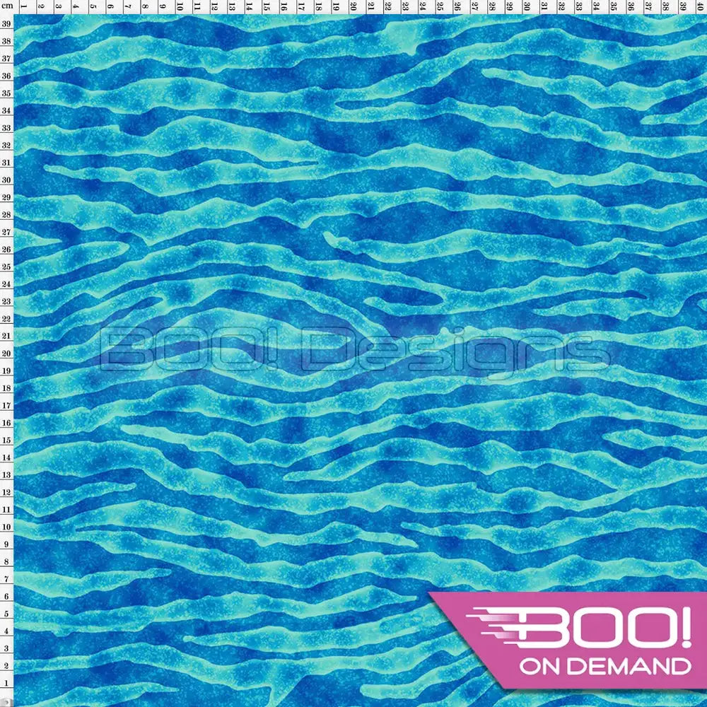 Spandex Alien Blue Fabric