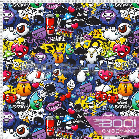 Spandex Arcade Fabric