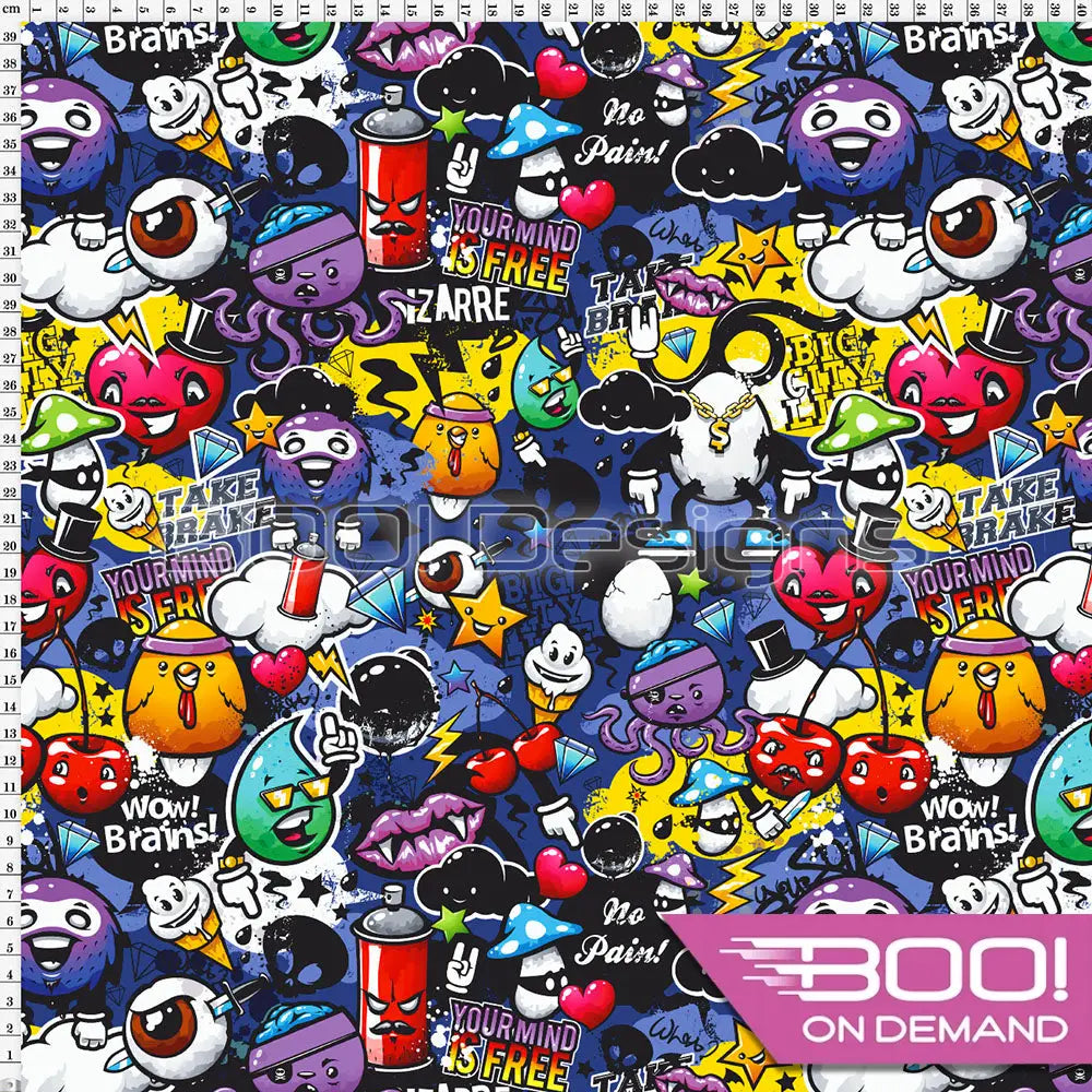 Spandex Arcade Fabric