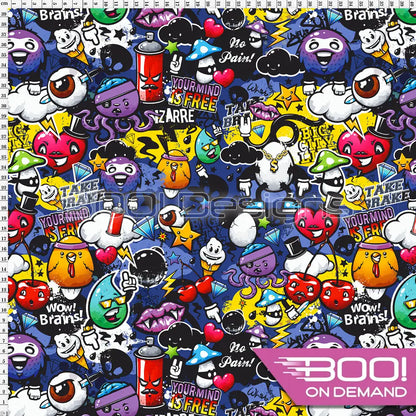 Spandex Arcade Fabric