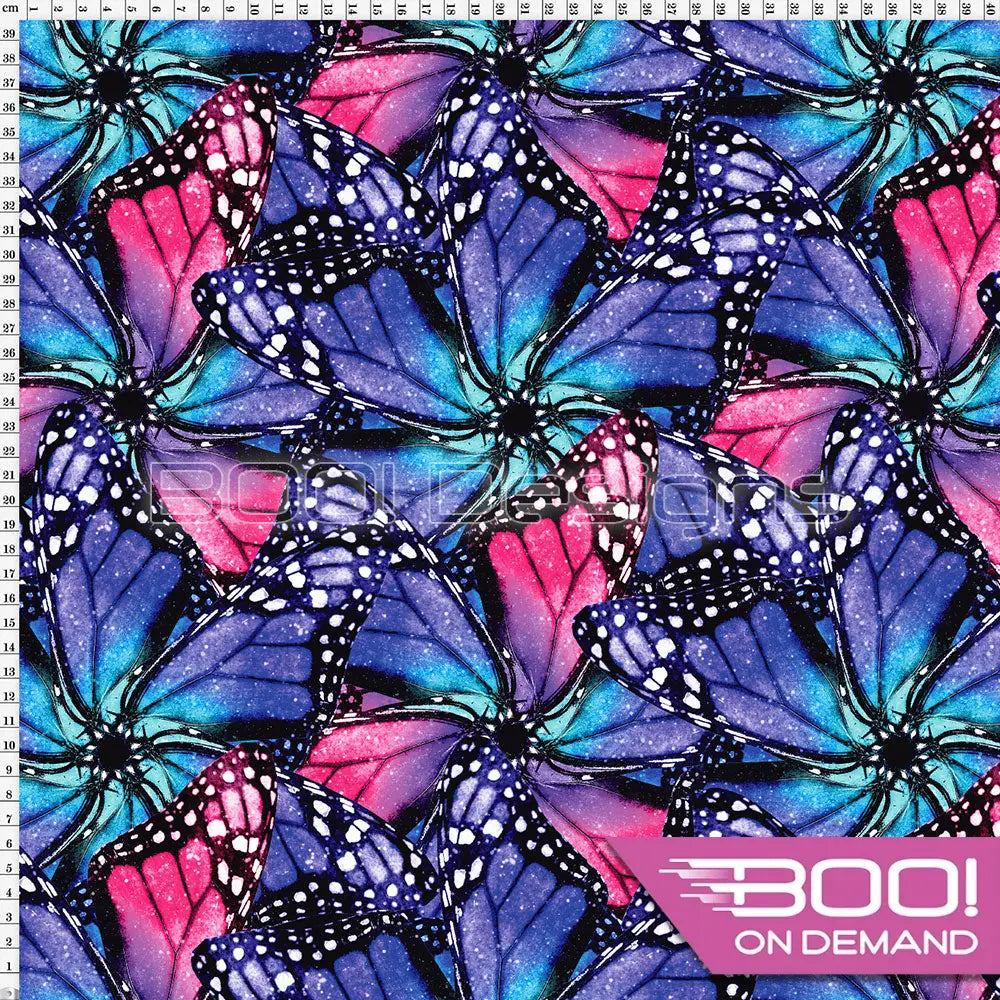 Spandex Aurora Purple Fabric