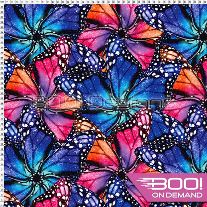 Spandex Aurora Rainbow Fabric