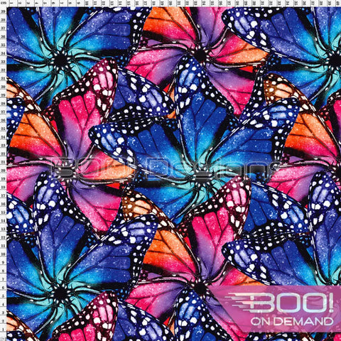 Spandex Aurora Rainbow Fabric