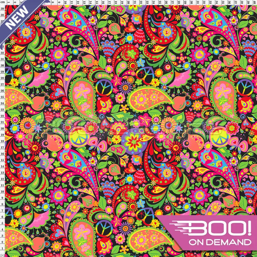 Spandex Austin Black Fabric