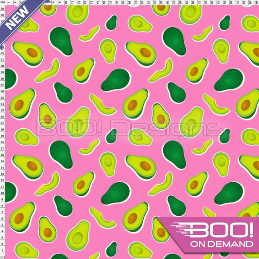 Spandex Avocado Pink - Fabric