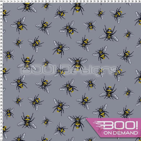 Spandex Bees Fabric