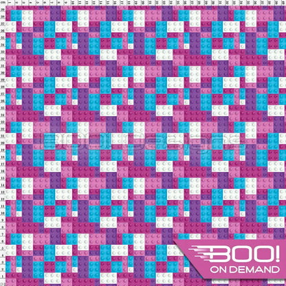 Spandex Blocks Girly Fabric