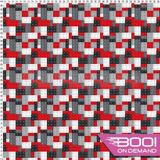 Spandex Blocks Ninja Fabric