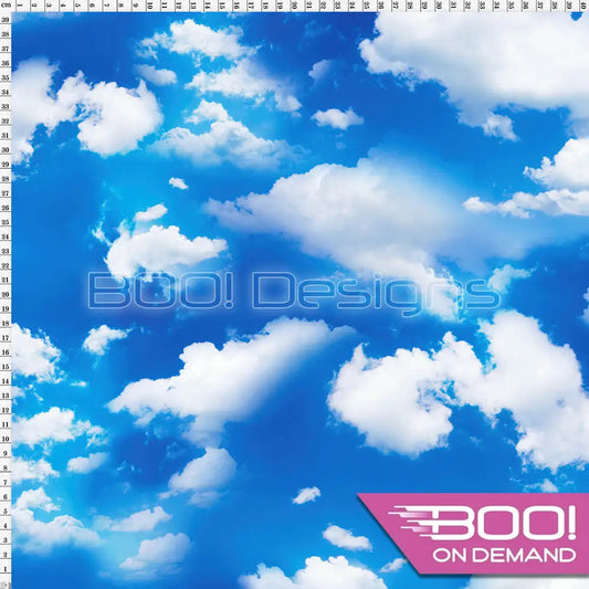 Spandex Blue Sky Fabric