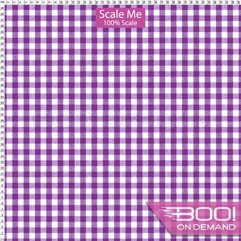 Spandex BOO35 Gingham Alien Fabric