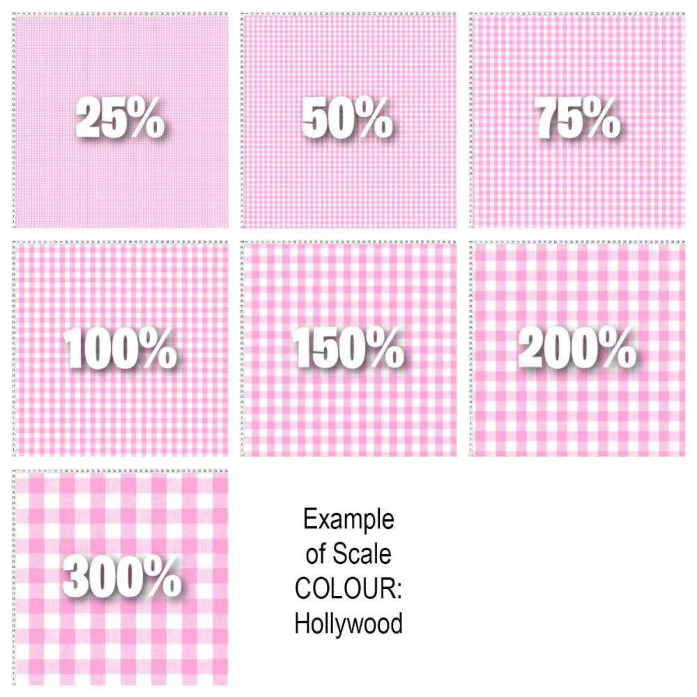 Spandex BOO35 Gingham Cruise Fabric