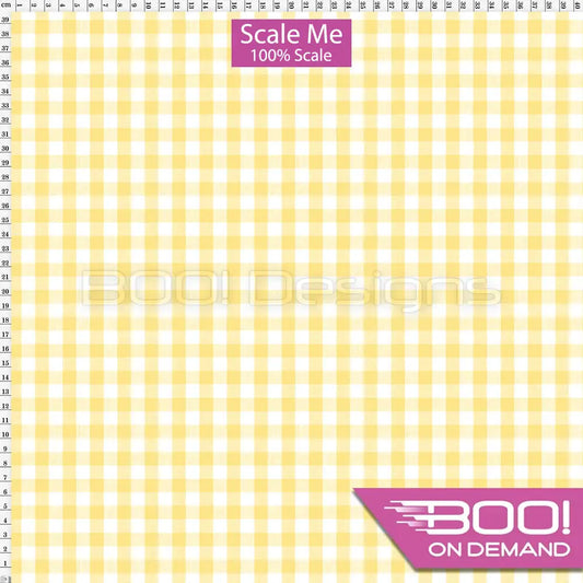 Spandex BOO35 Gingham Haze Fabric
