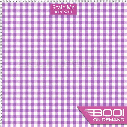 Spandex BOO35 Gingham Heather Fabric