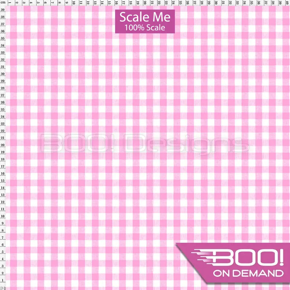 Spandex BOO35 Gingham Hollywood Fabric
