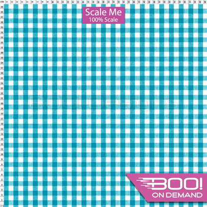 Spandex BOO35 Gingham Luxe Fabric