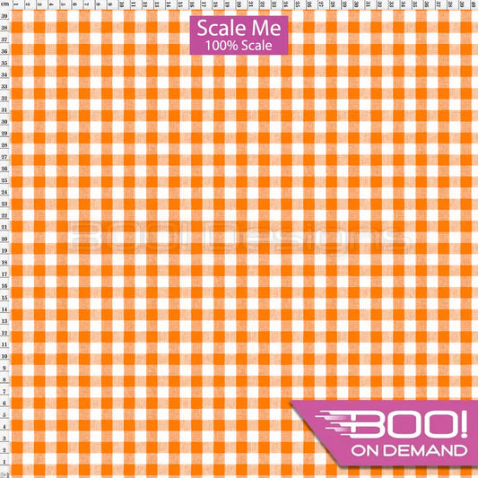 Spandex BOO35 Gingham Tiger Fabric