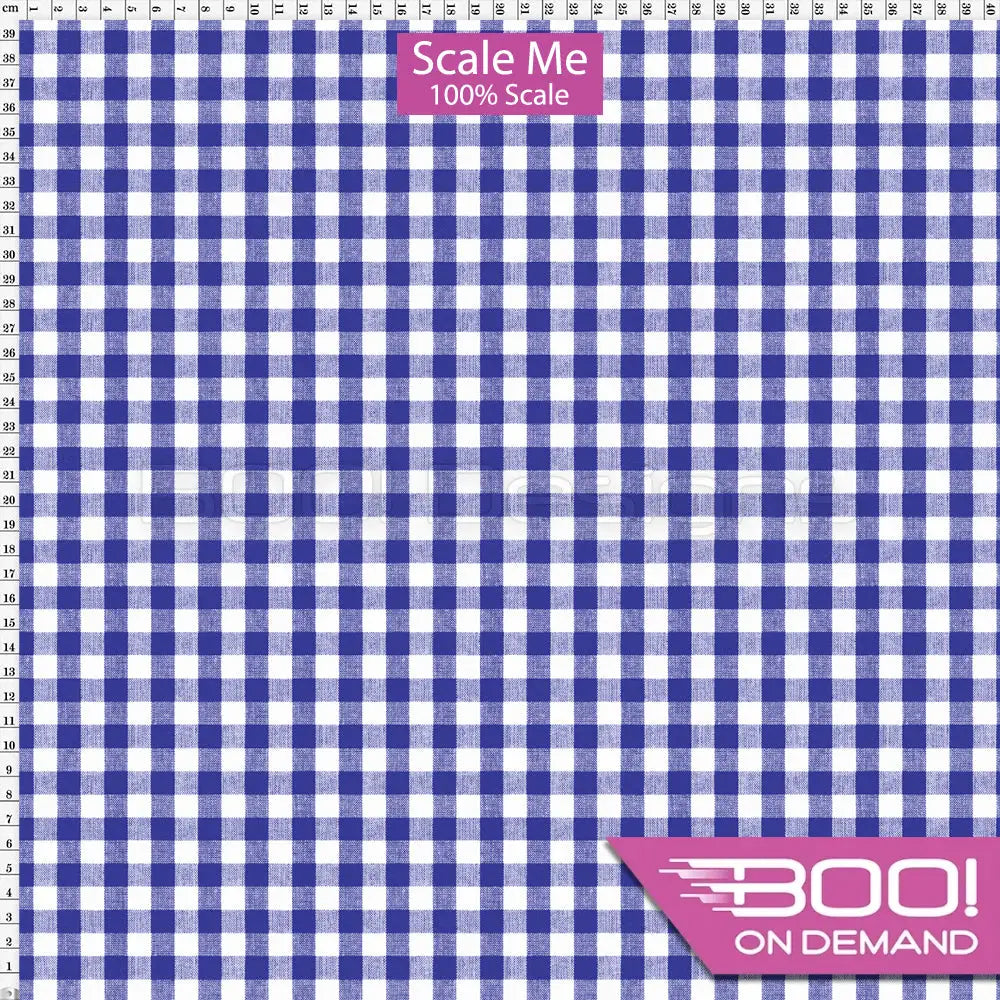 Spandex BOO35 Gingham Winner Fabric