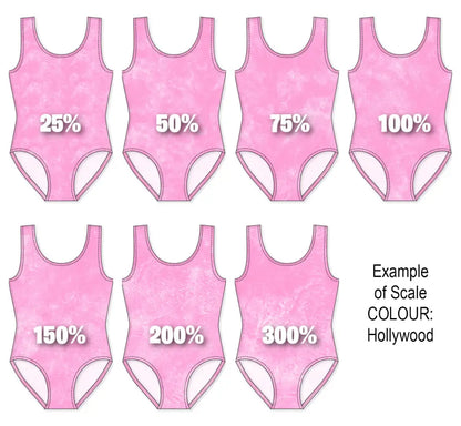Spandex BOO35 Marble Flamenco Fabric