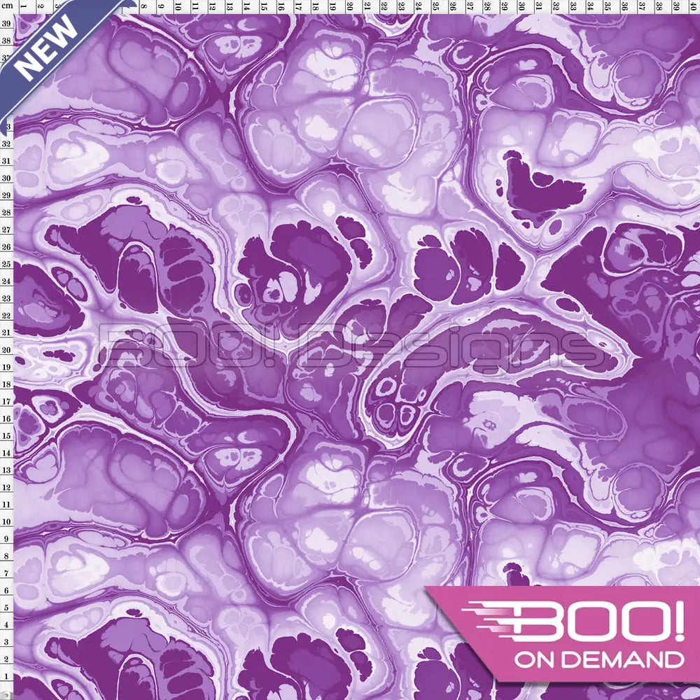 Spandex BOO35 Marble Ink Alien Fabric