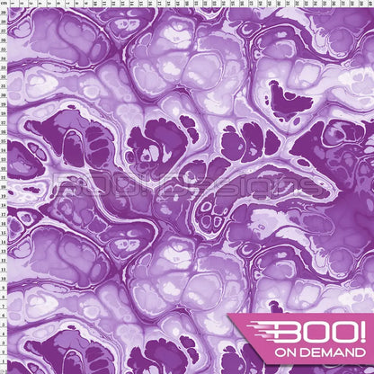 Spandex BOO35 Marble Ink Alien Fabric