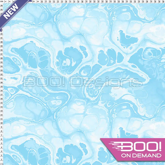 Spandex BOO35 Marble Ink Arctic Fabric