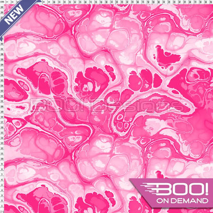 Spandex BOO35 Marble Ink Flamingo Fabric