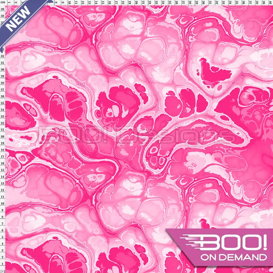 Spandex BOO35 Marble Ink Flamingo Fabric
