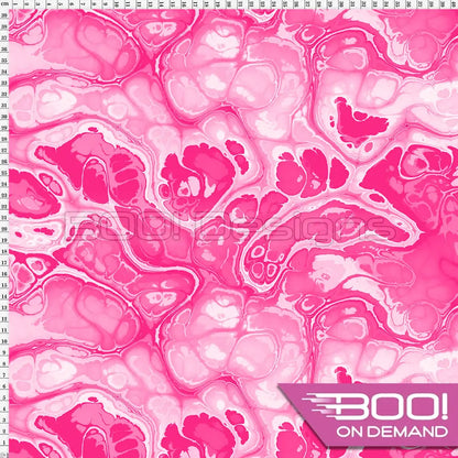 Spandex BOO35 Marble Ink Flamingo Fabric