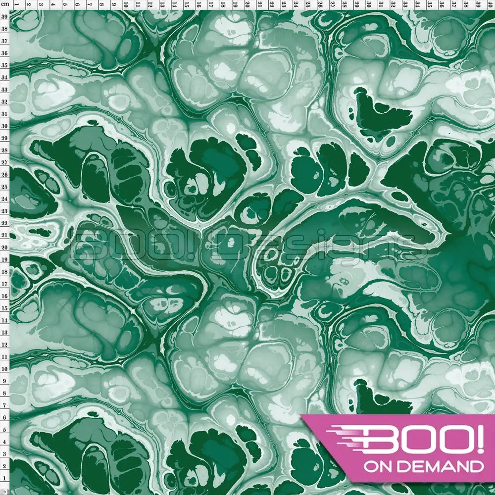 Spandex BOO35 Marble Ink Hunter Fabric